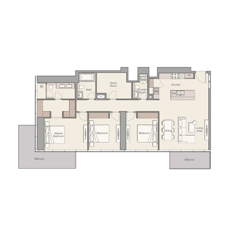 Apartments plan