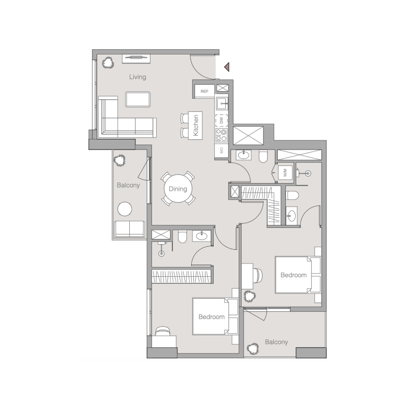 Apartments plan