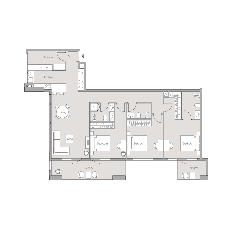 Apartments plan