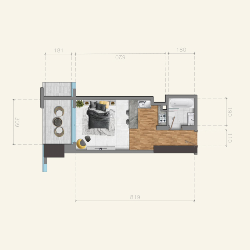 Apartments plan