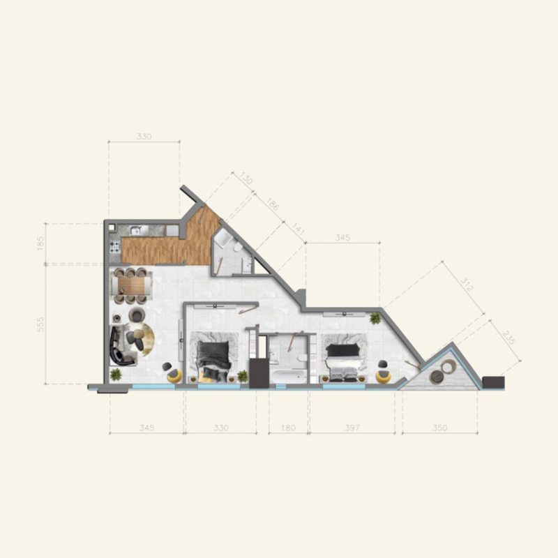 Apartments plan