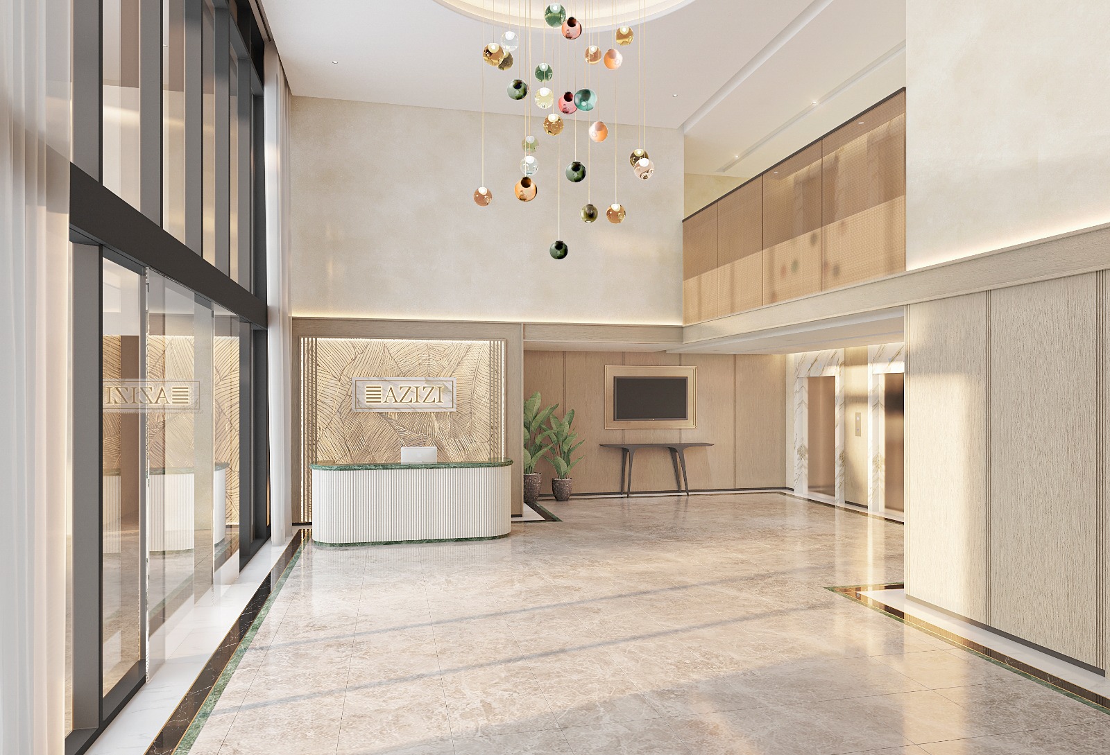 Azizi Central lobby 1