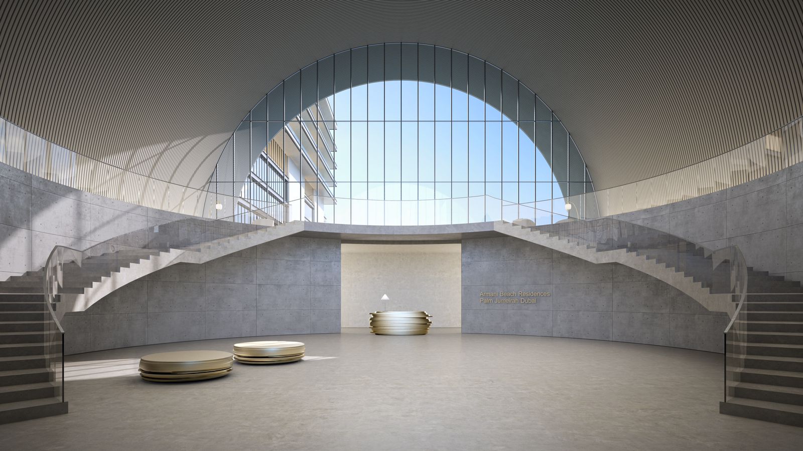 Armani Beach Residence lobby 3