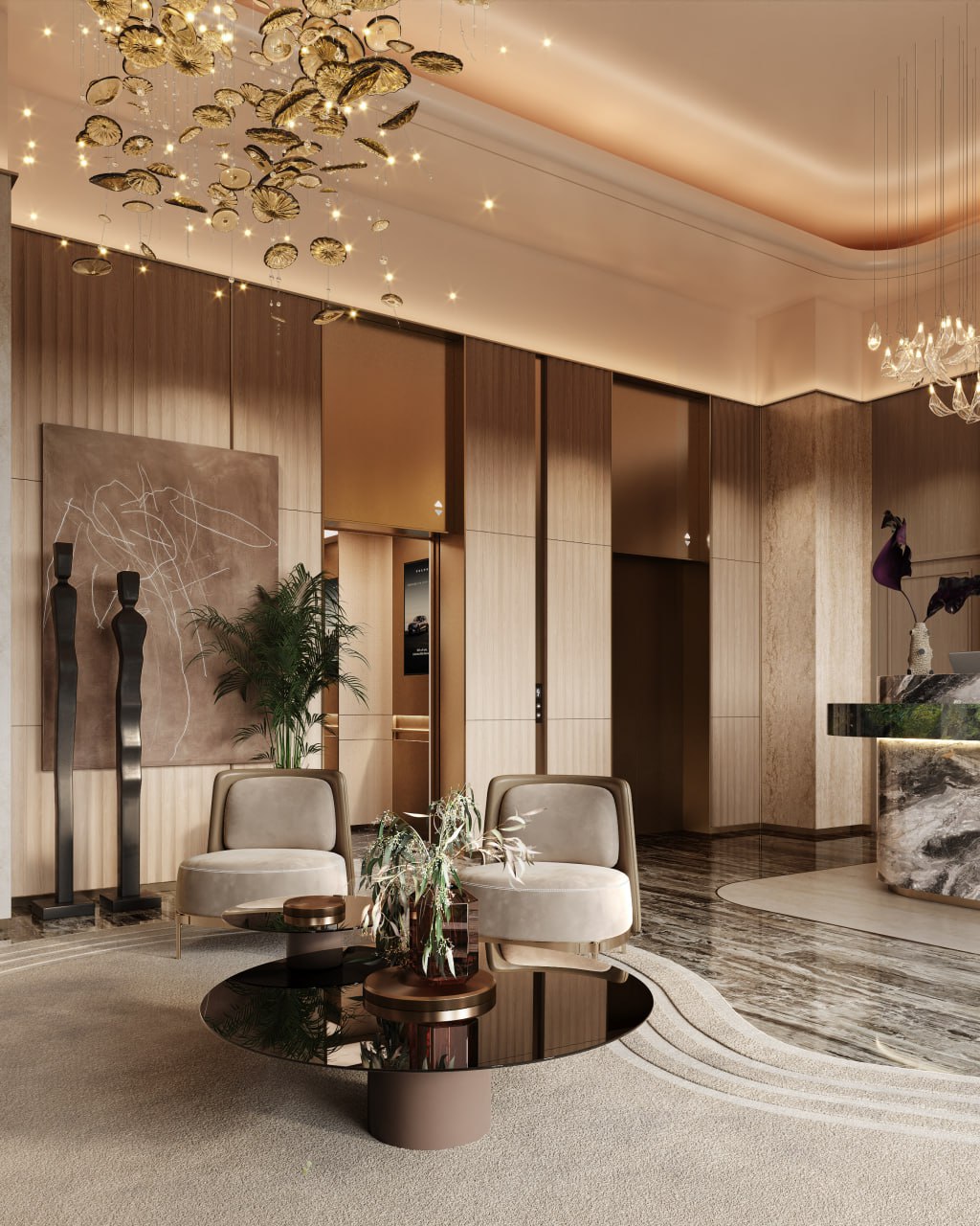 Oasis Residences lobby 2