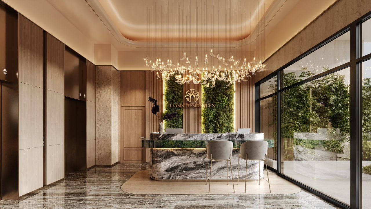 Oasis Residences lobby 1