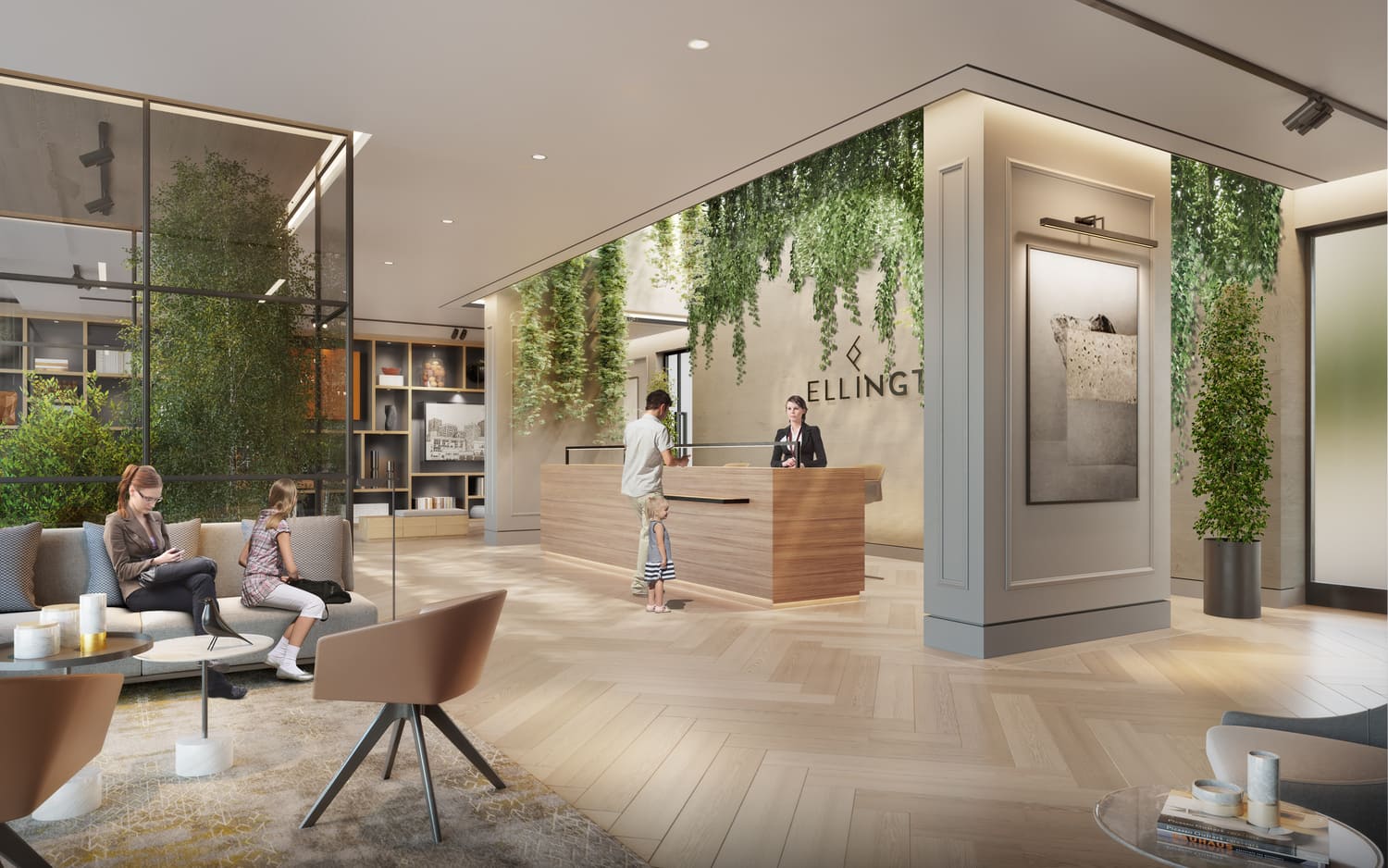 Wilton Park Residences lobby 2