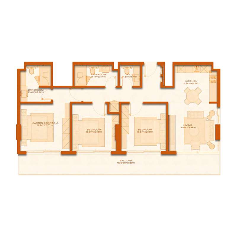 Apartments plan