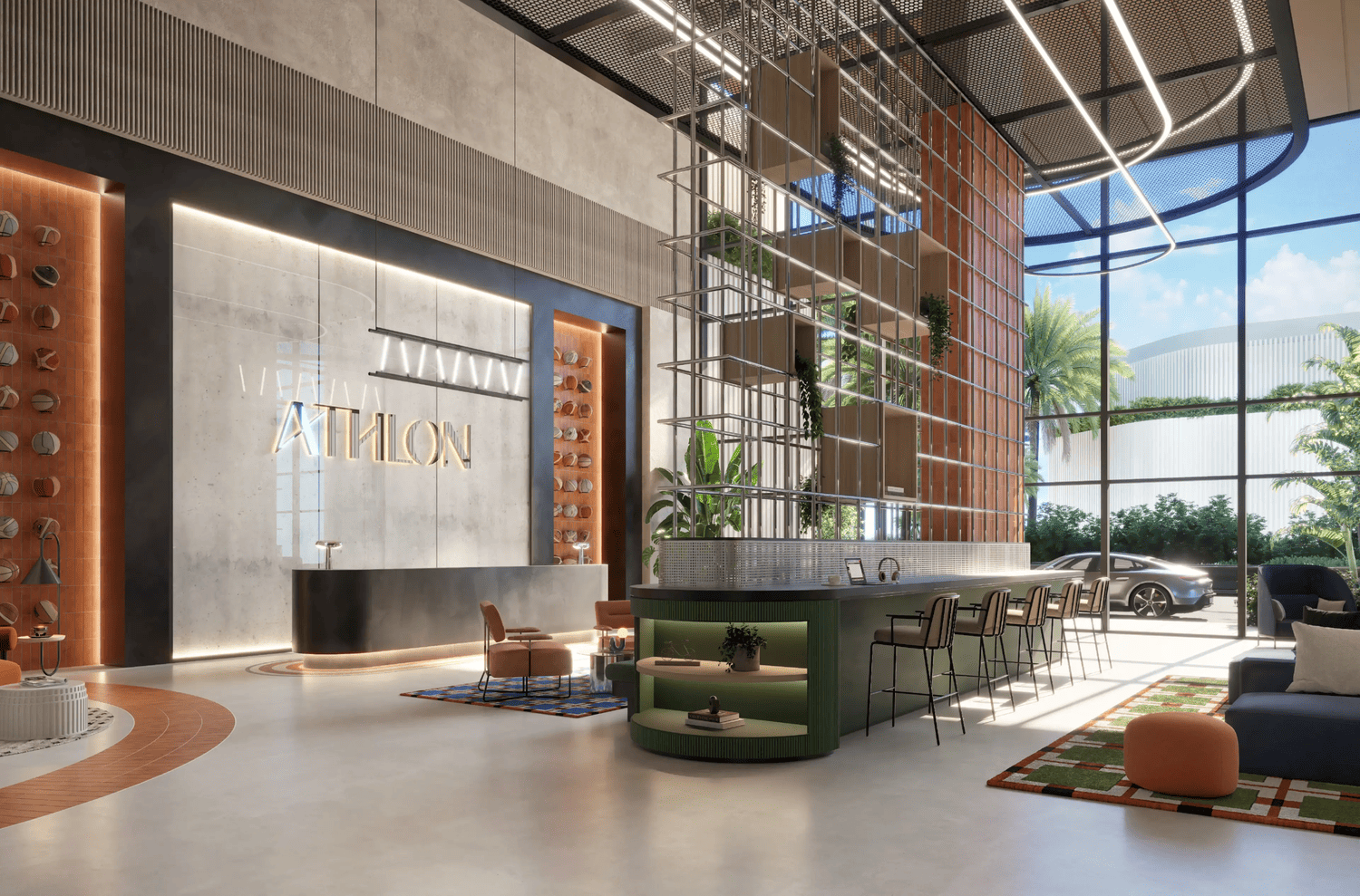 Rise by Athlon lobby 1