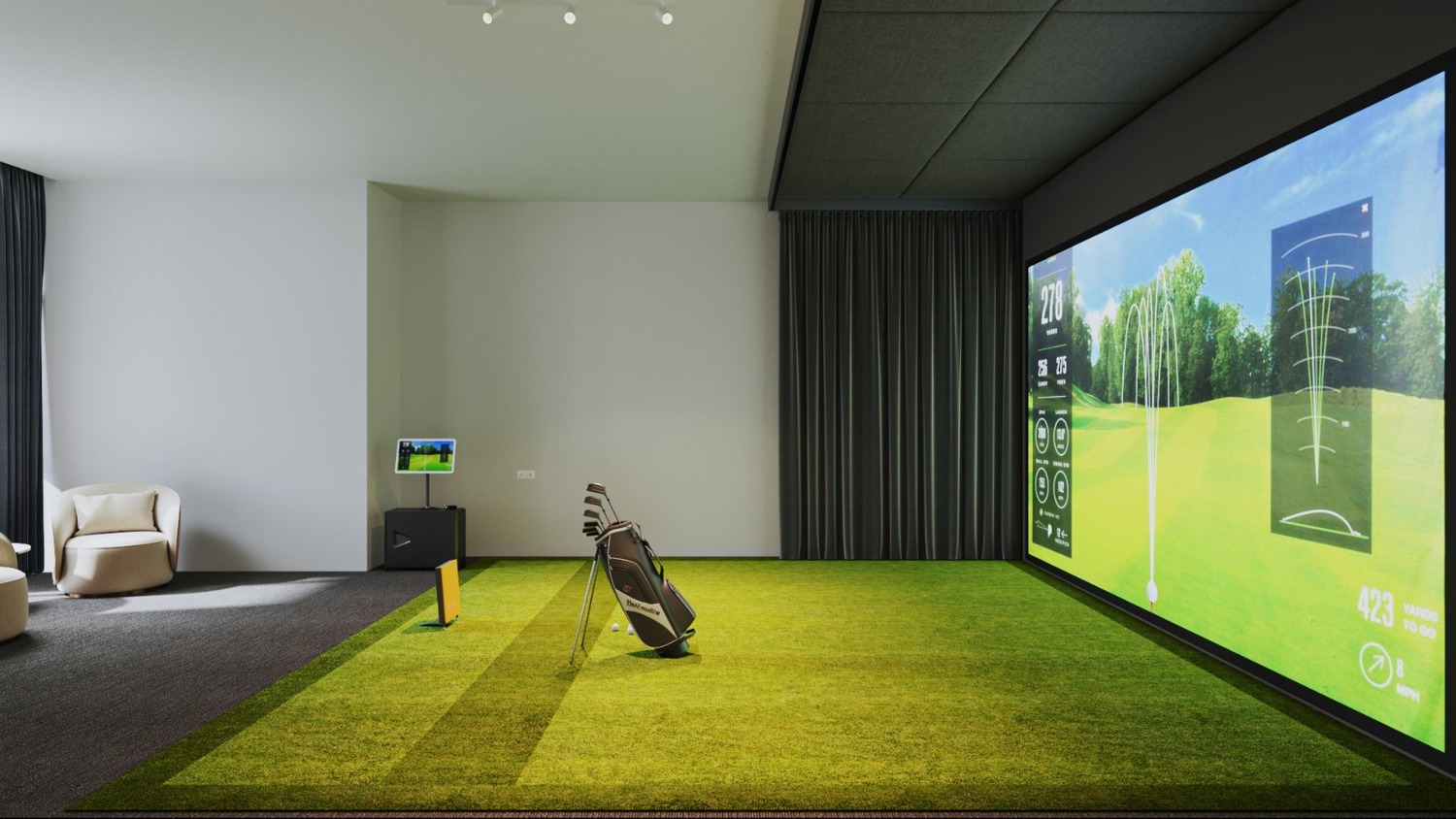 Golf Simulator amenity image