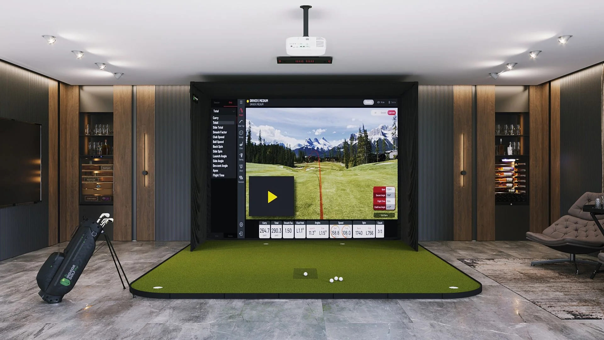 Golf Simulator amenity image