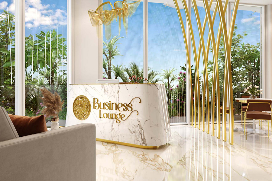 Business lounge amenity image