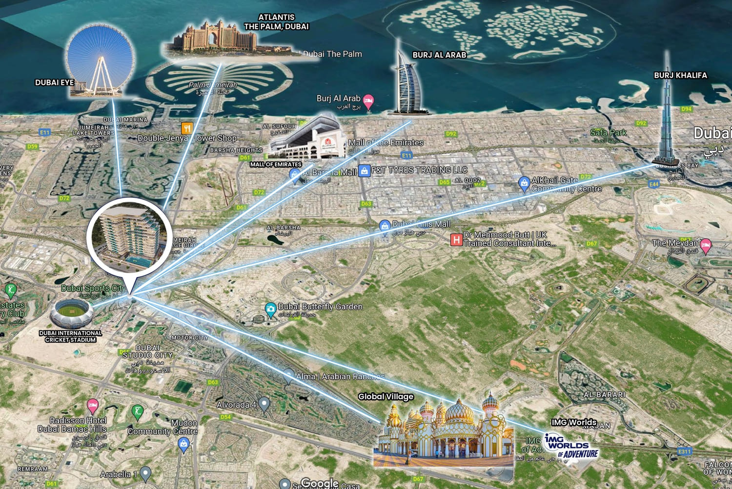 Samana Golf Views master plan 1