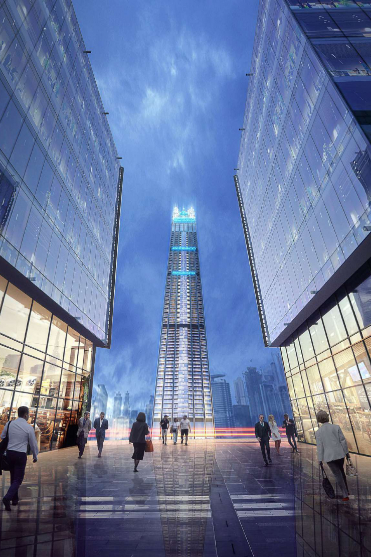 Burj Binghatti Jacob and Co Residences architecture 6