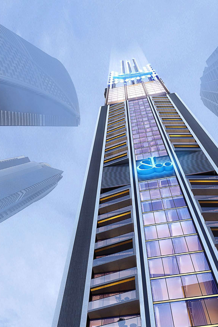 Burj Binghatti Jacob and Co Residences architecture 3