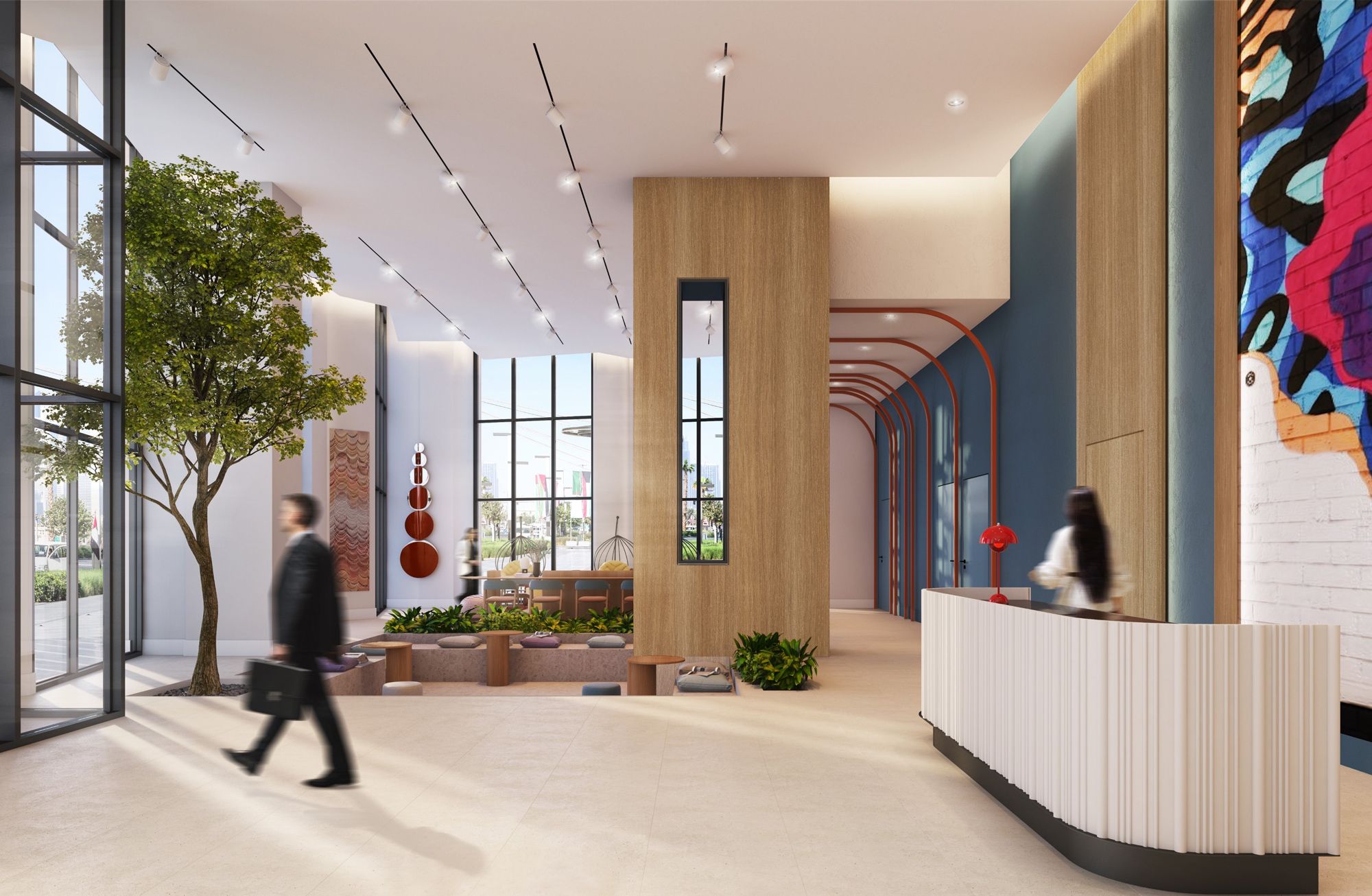 Design Quarter lobby 1