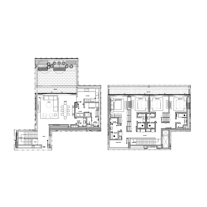 Duplex plan