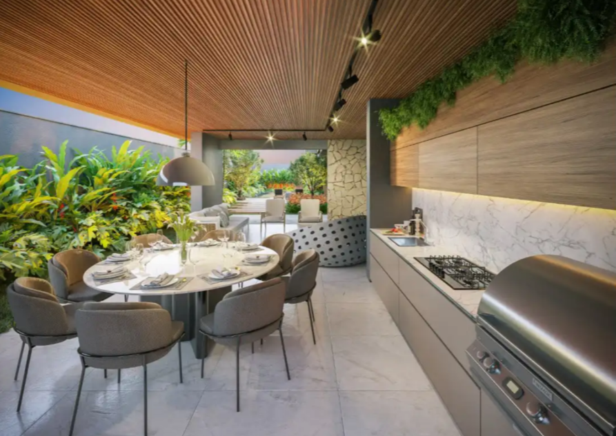 Outdoor BBQ station amenity image