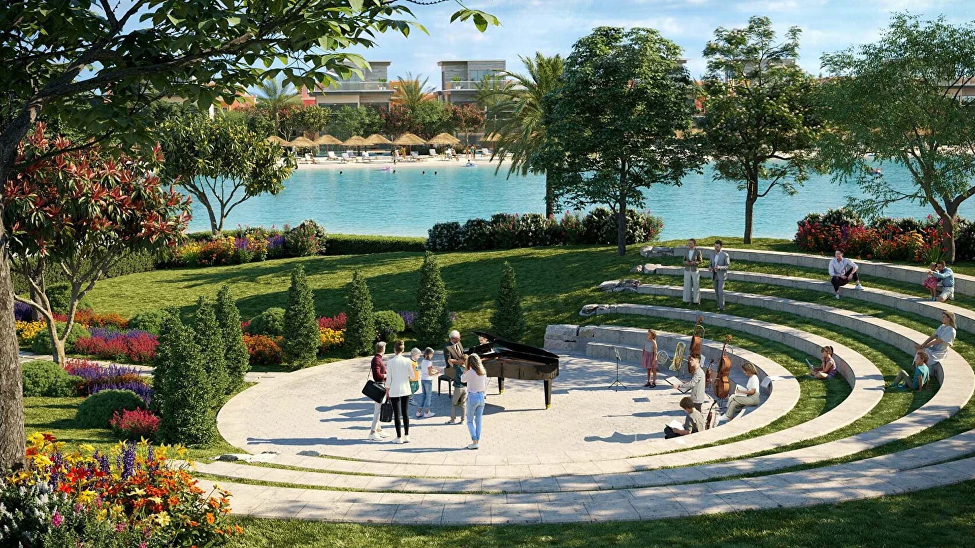 Floating ampitheatre amenity image