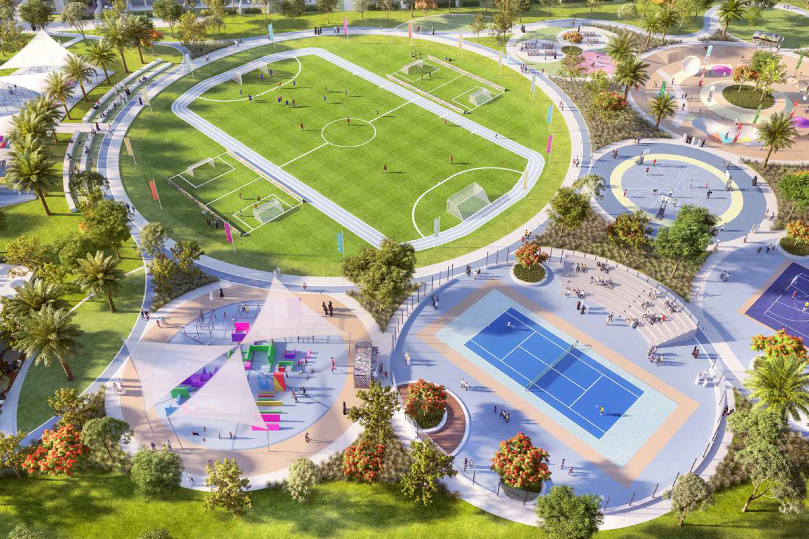 Courts (panel & volleyball) amenity image