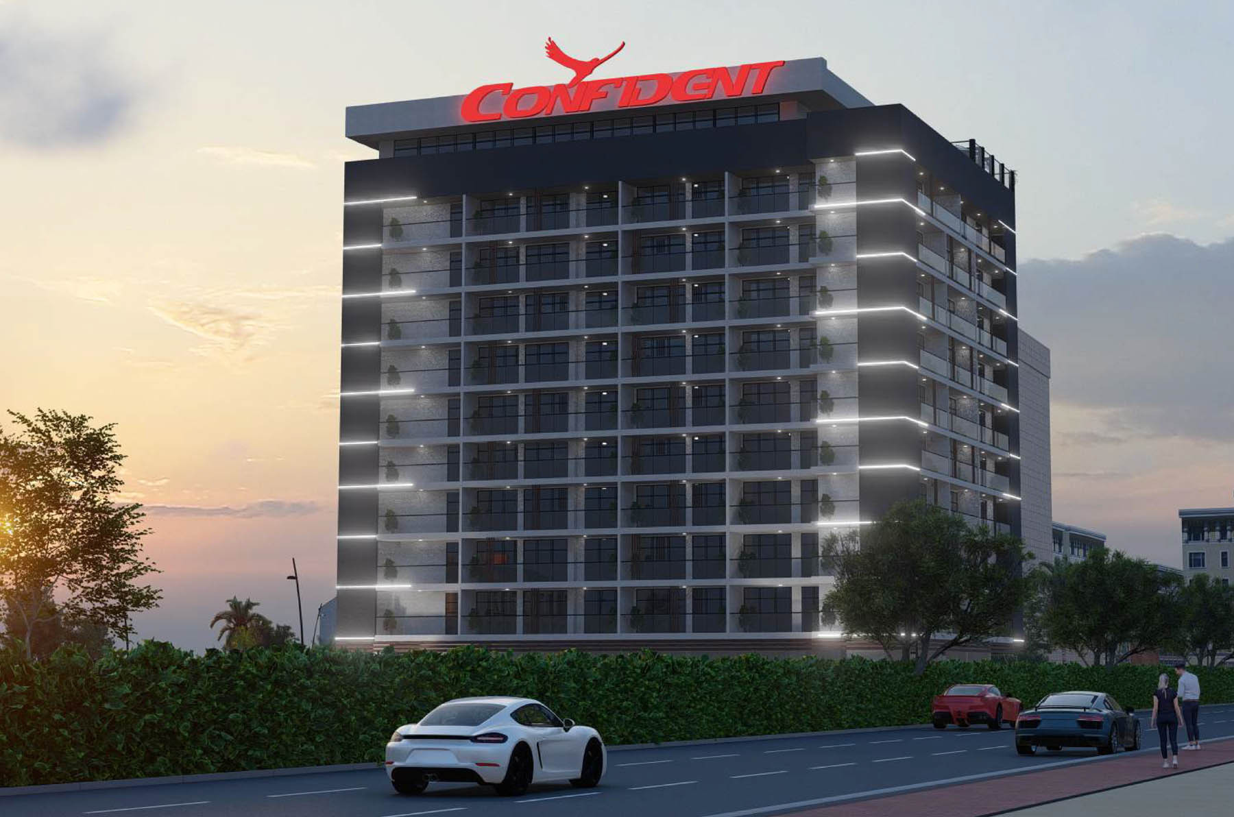 Confident Lancaster architecture 6