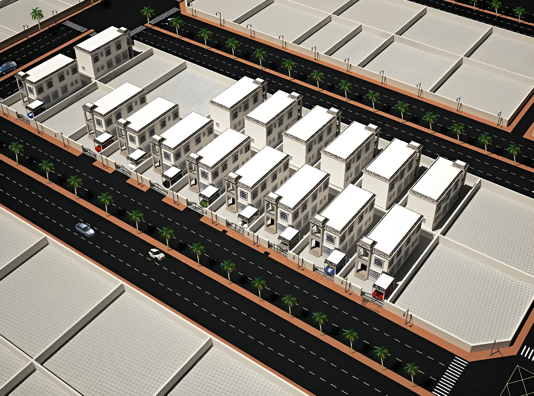 Al Helio Villas master plan 1