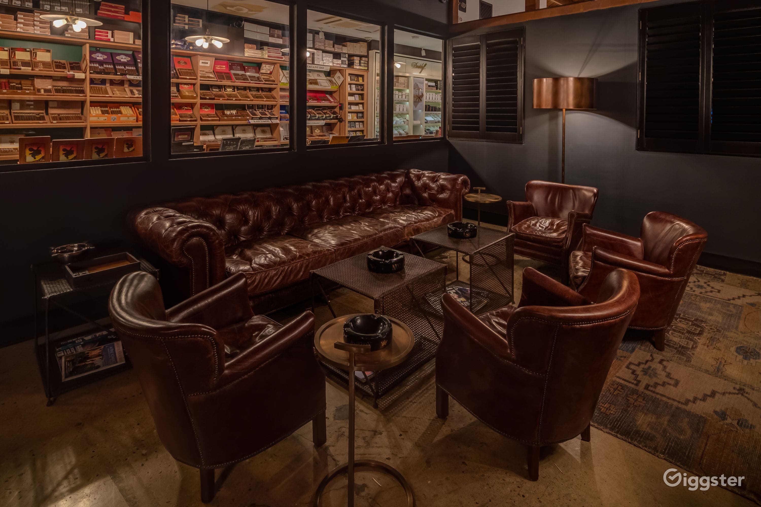 Cigar lounge amenity image