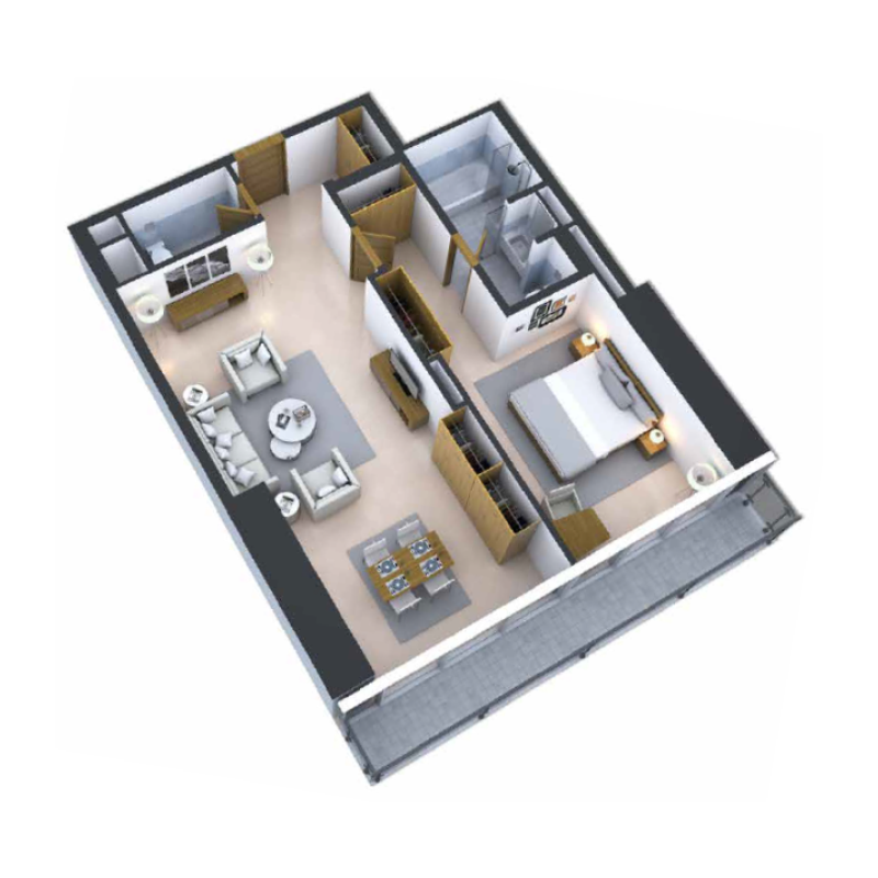 Hotel Apartments plan
