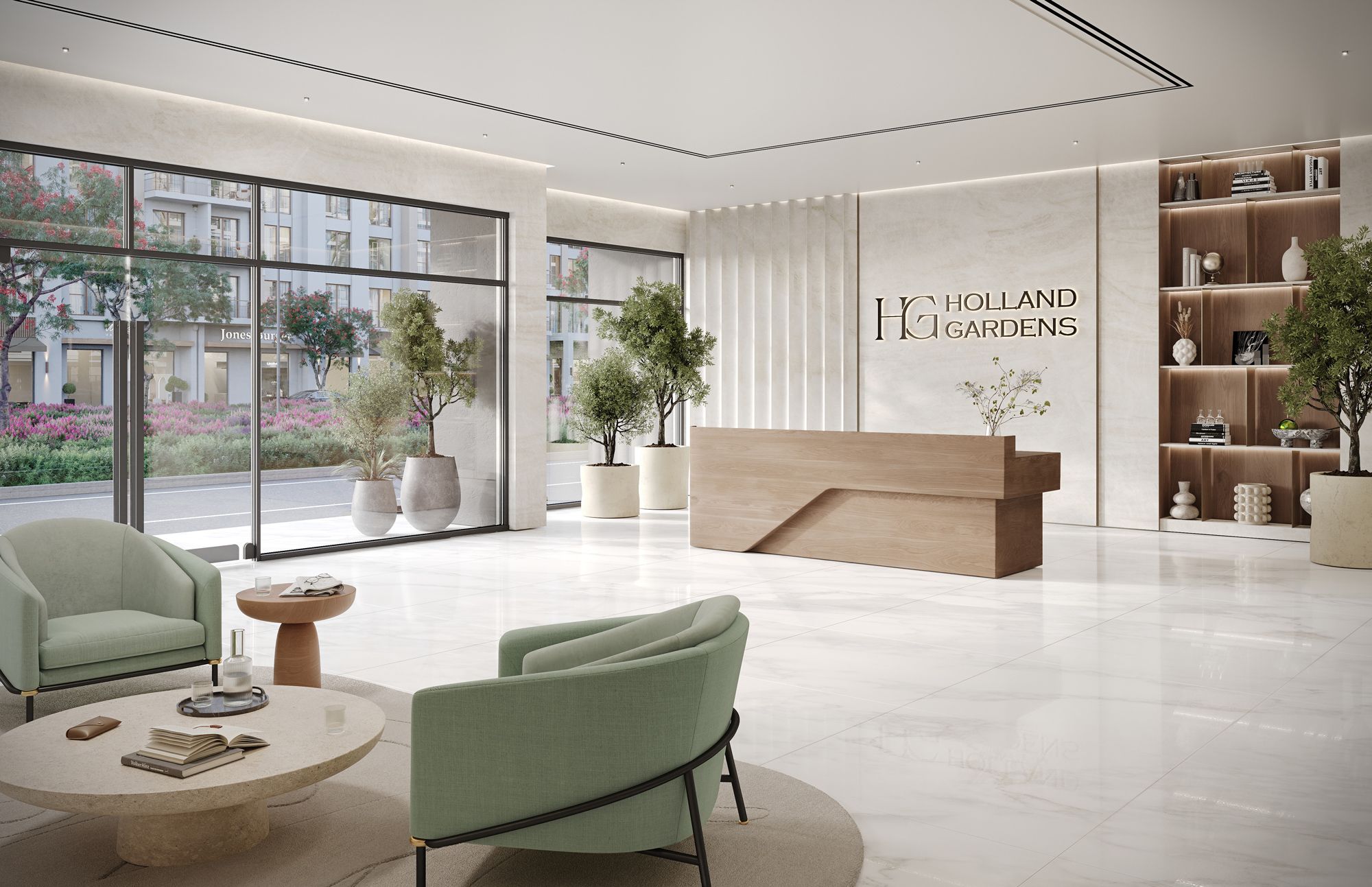 Holland Gardens lobby 1