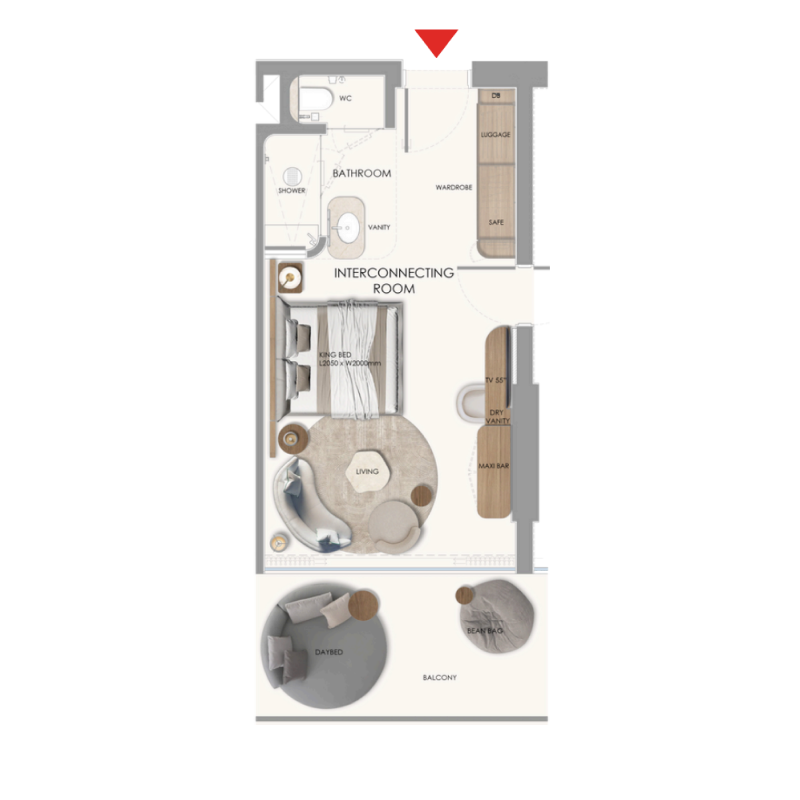 Hotel Apartments plan