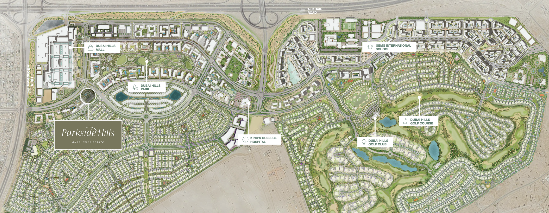 Parkside Hills master plan 1