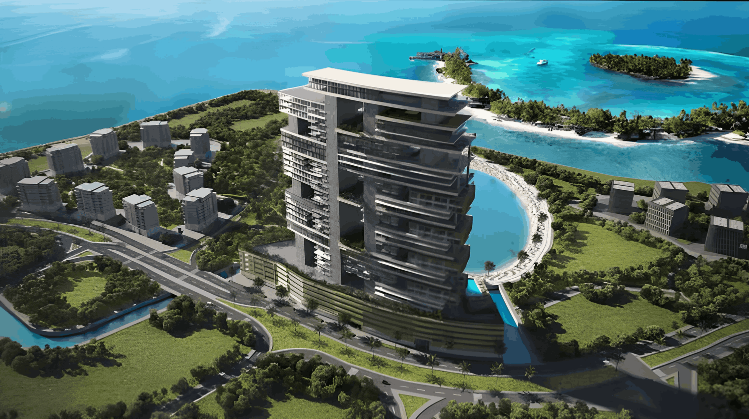 Radiant Marina Towers architecture 2