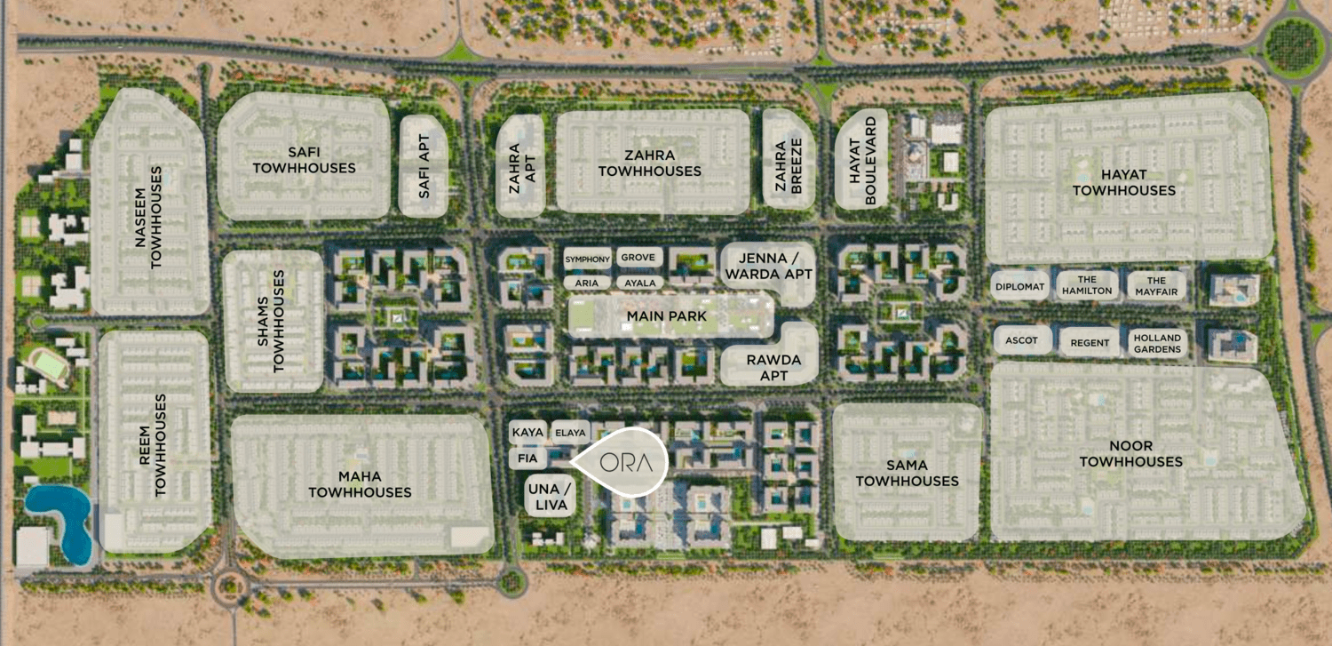 Ora Residences master plan 1