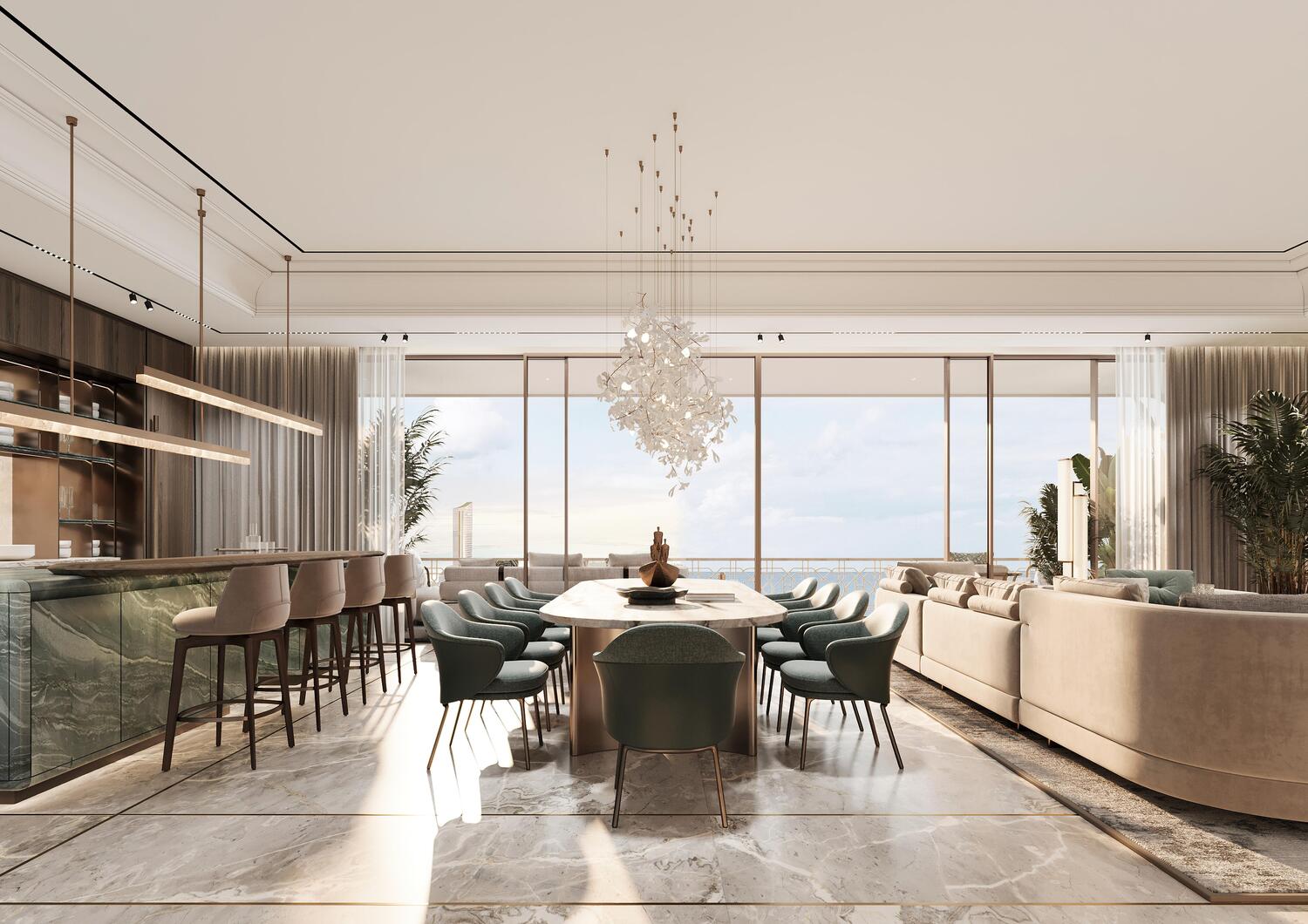 Waldorf Astoria Residences interior 3
