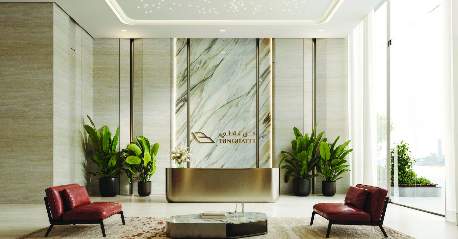 Binghatti Moonlight lobby 3