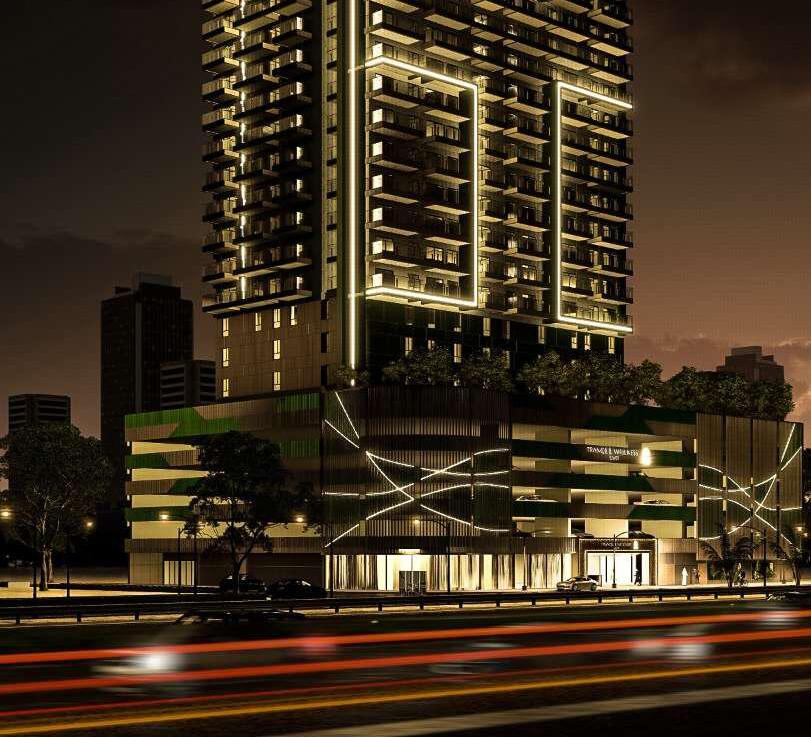 Tranquil Wellness Tower architecture 3