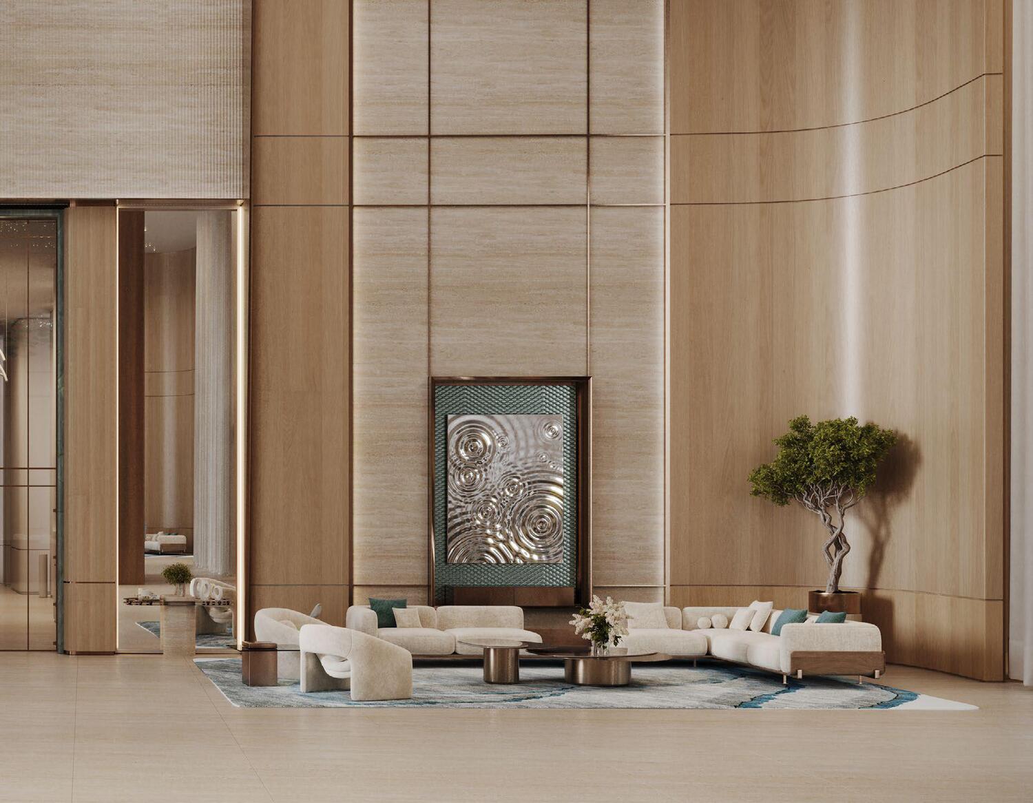 Binghatti Aquarise lobby 2