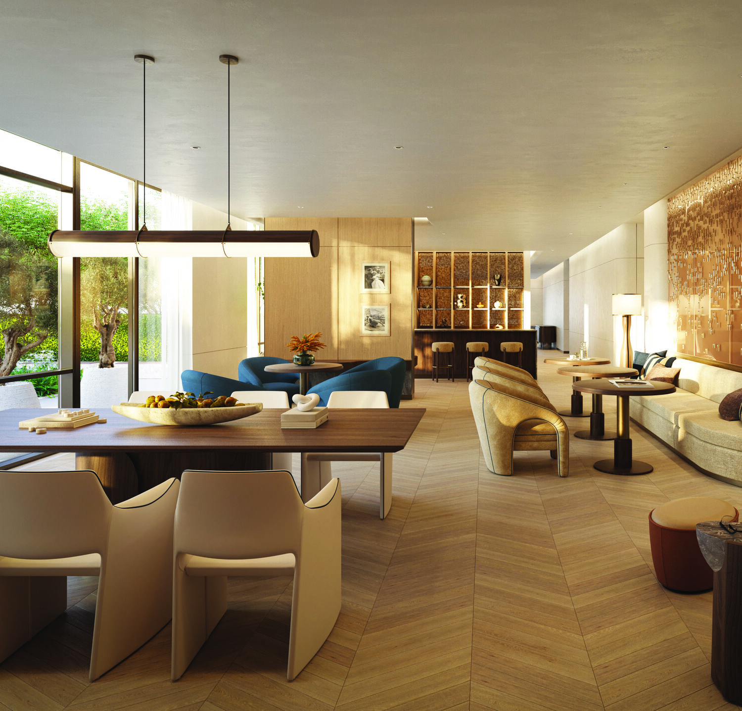 Residents' Cafe & Co-working Lounge amenity image