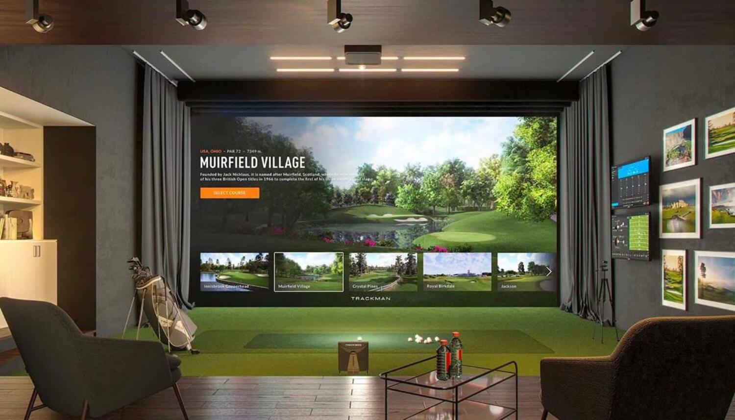 Golf & Sports Simulation Room amenity image