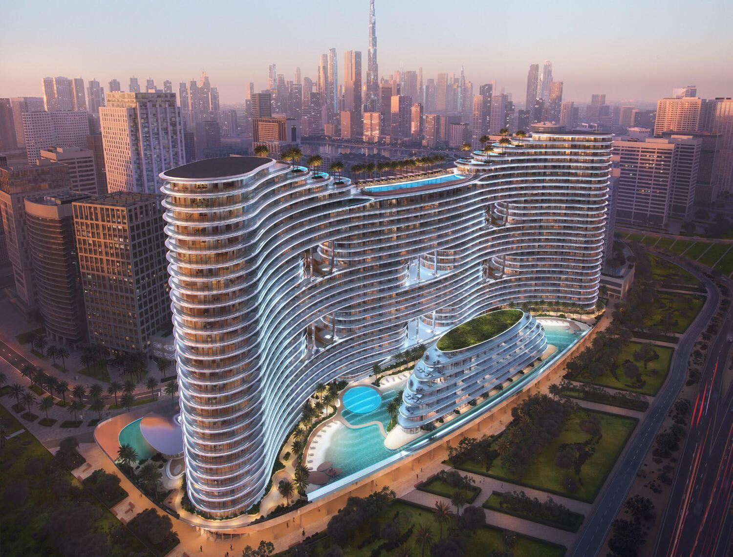 Binghatti Aquarise architecture 5