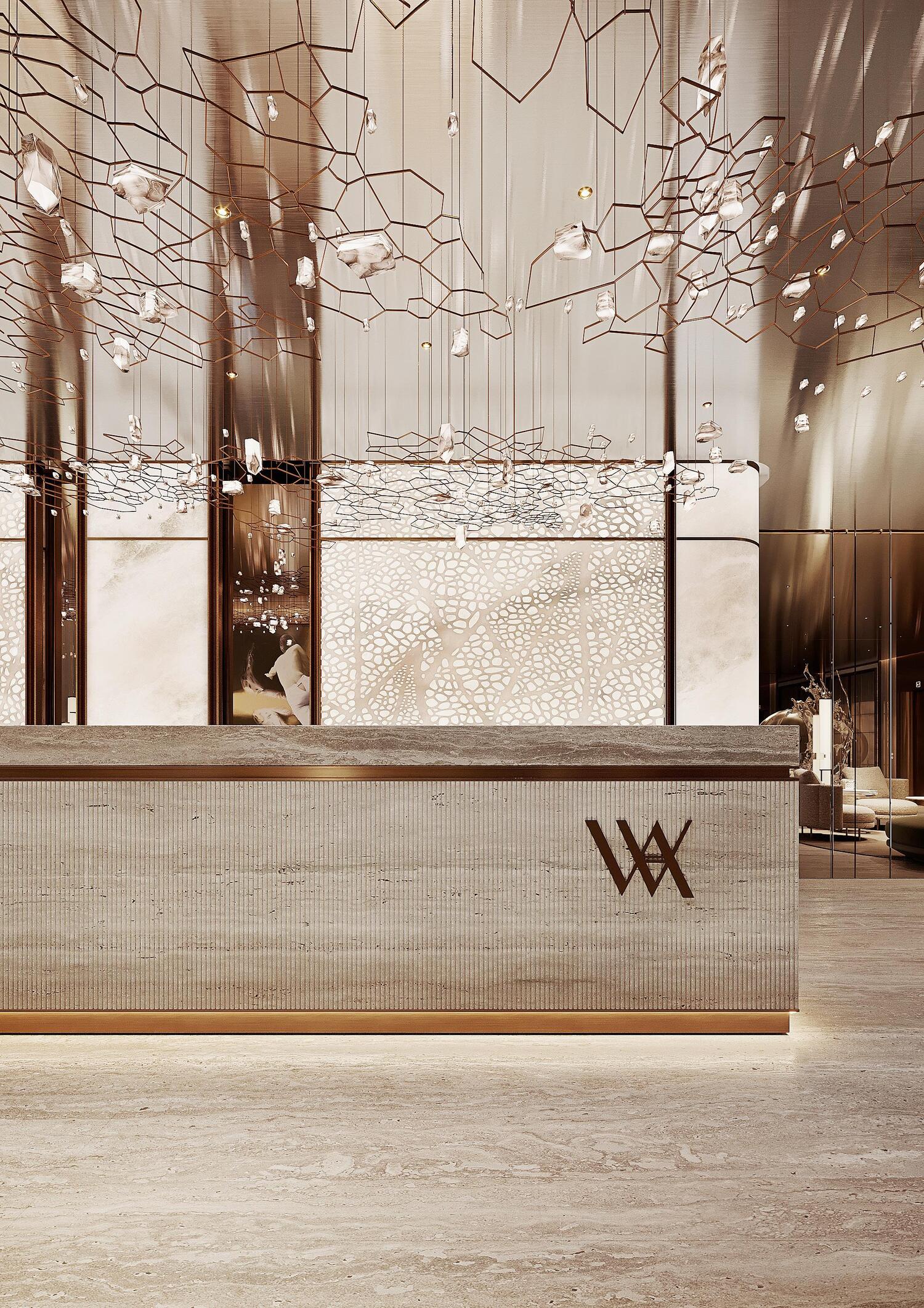 Waldorf Astoria Residences lobby 1