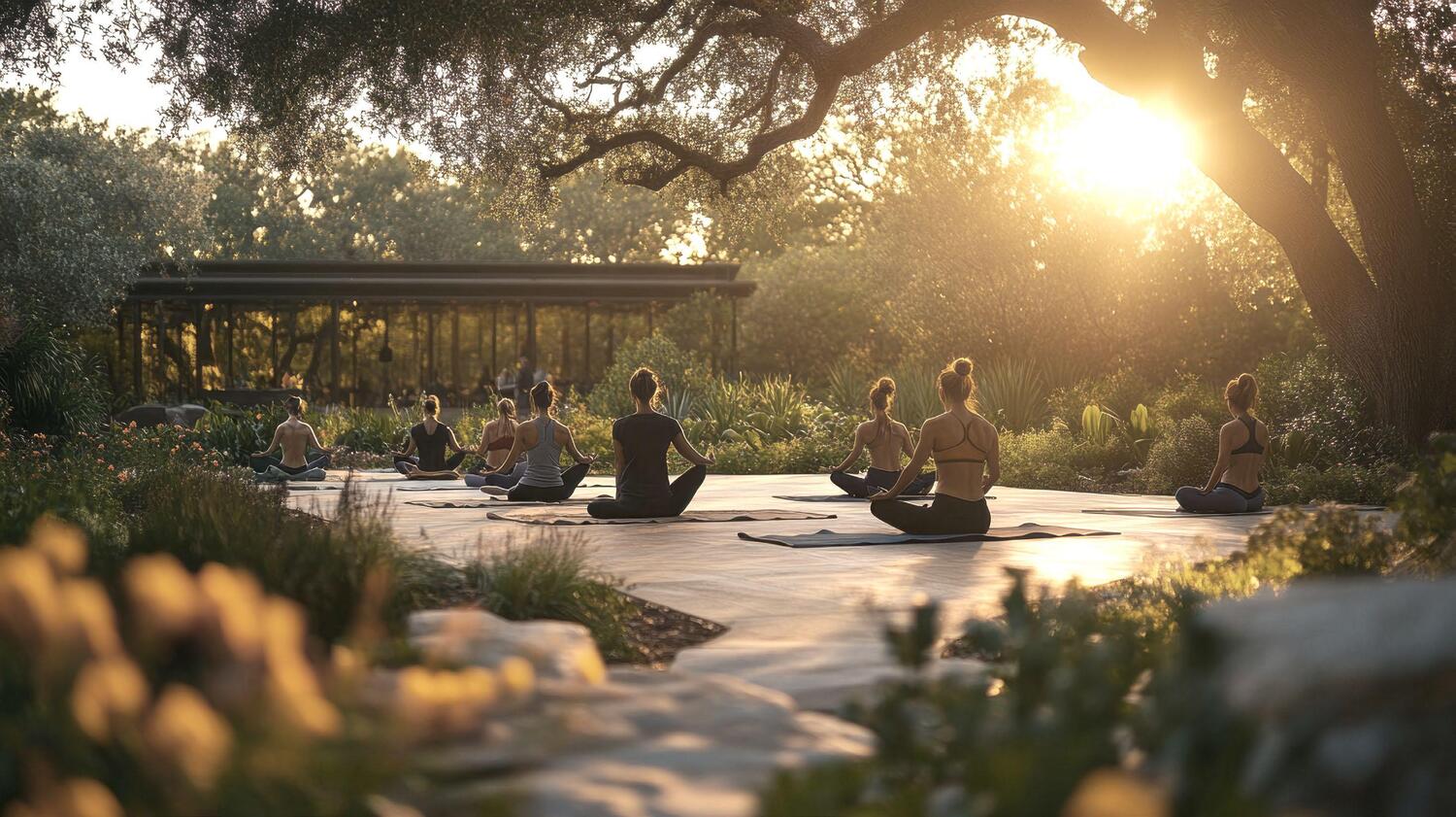 Zen Garden & Open Air Yoga Park amenity image