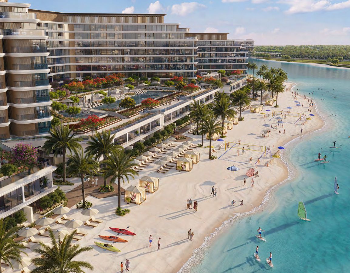 Beach Residences at Siniya Island architecture 6