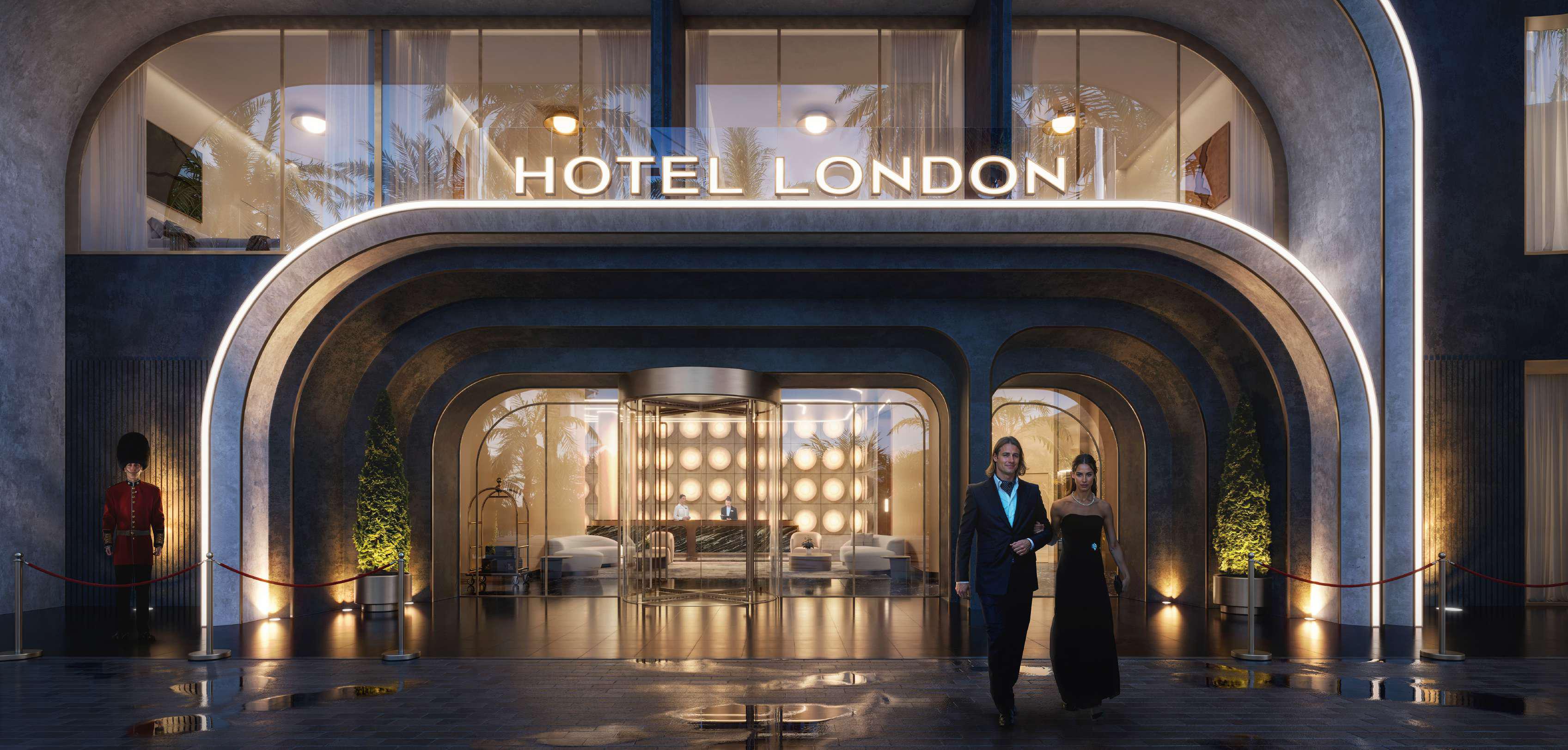 Hotel London architecture 4