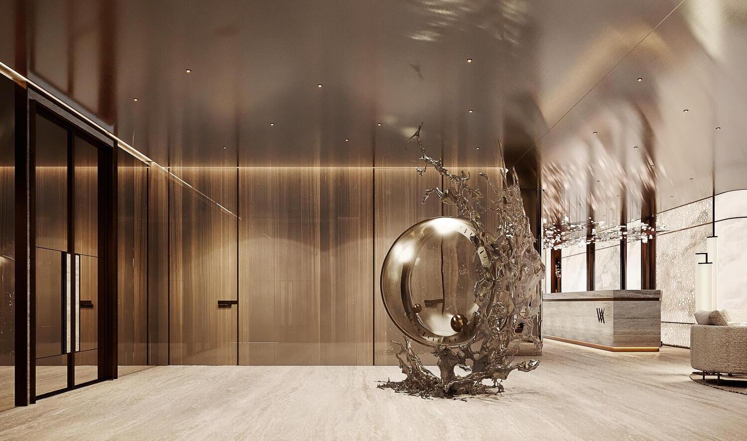 Waldorf Astoria Residences lobby 2