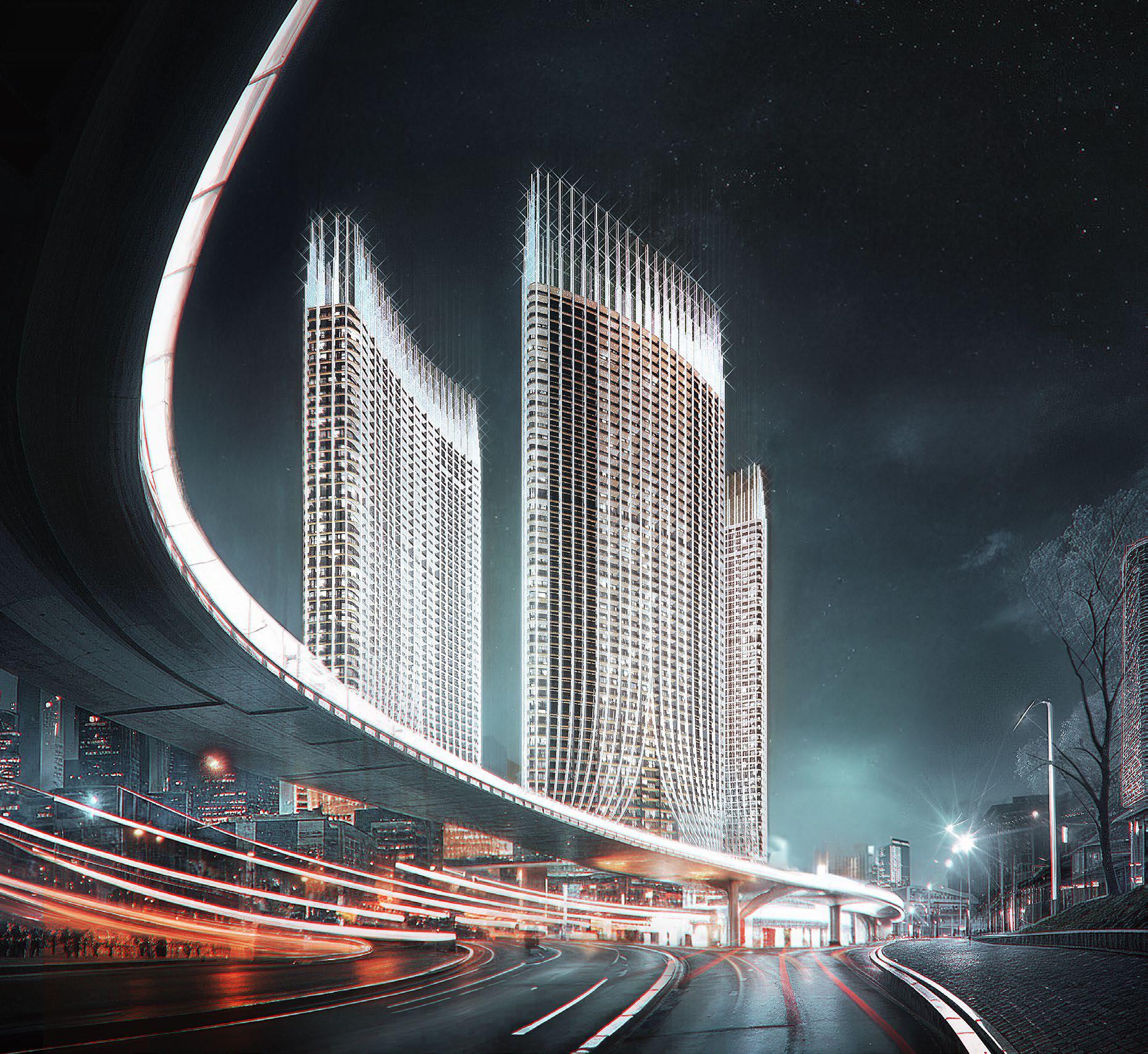 Binghatti Skyrise architecture 7