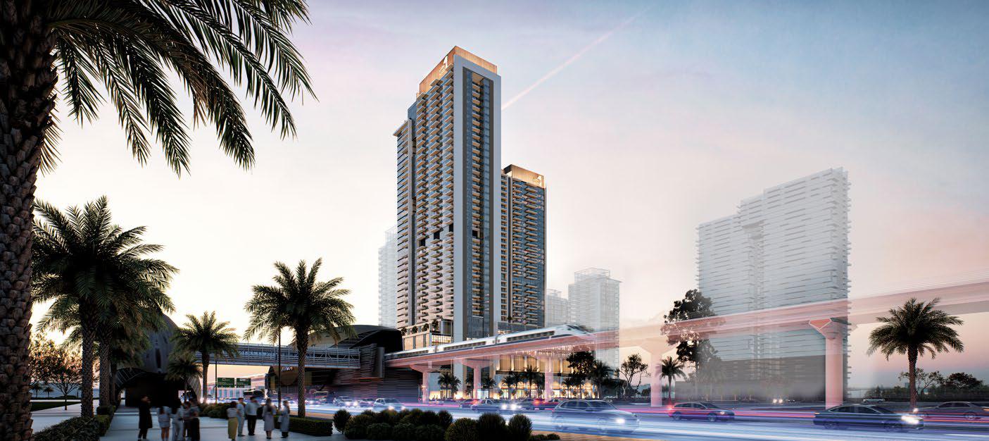 Avenue Park Towers at Wasl 1 architecture 3