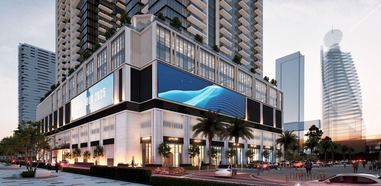 Avenue Park Towers at Wasl 1 architecture 4