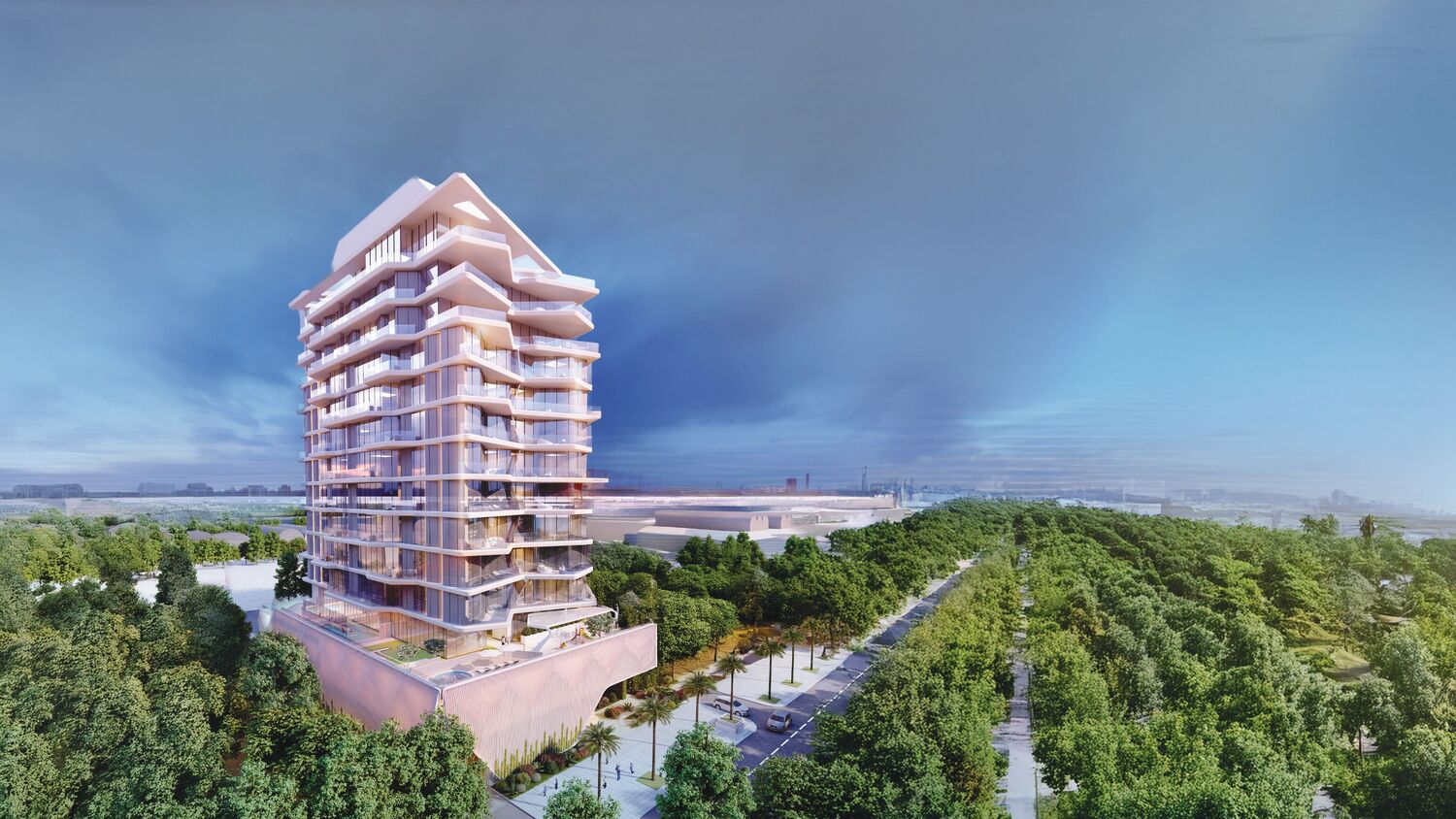 Luxury Canal Residences architecture 4