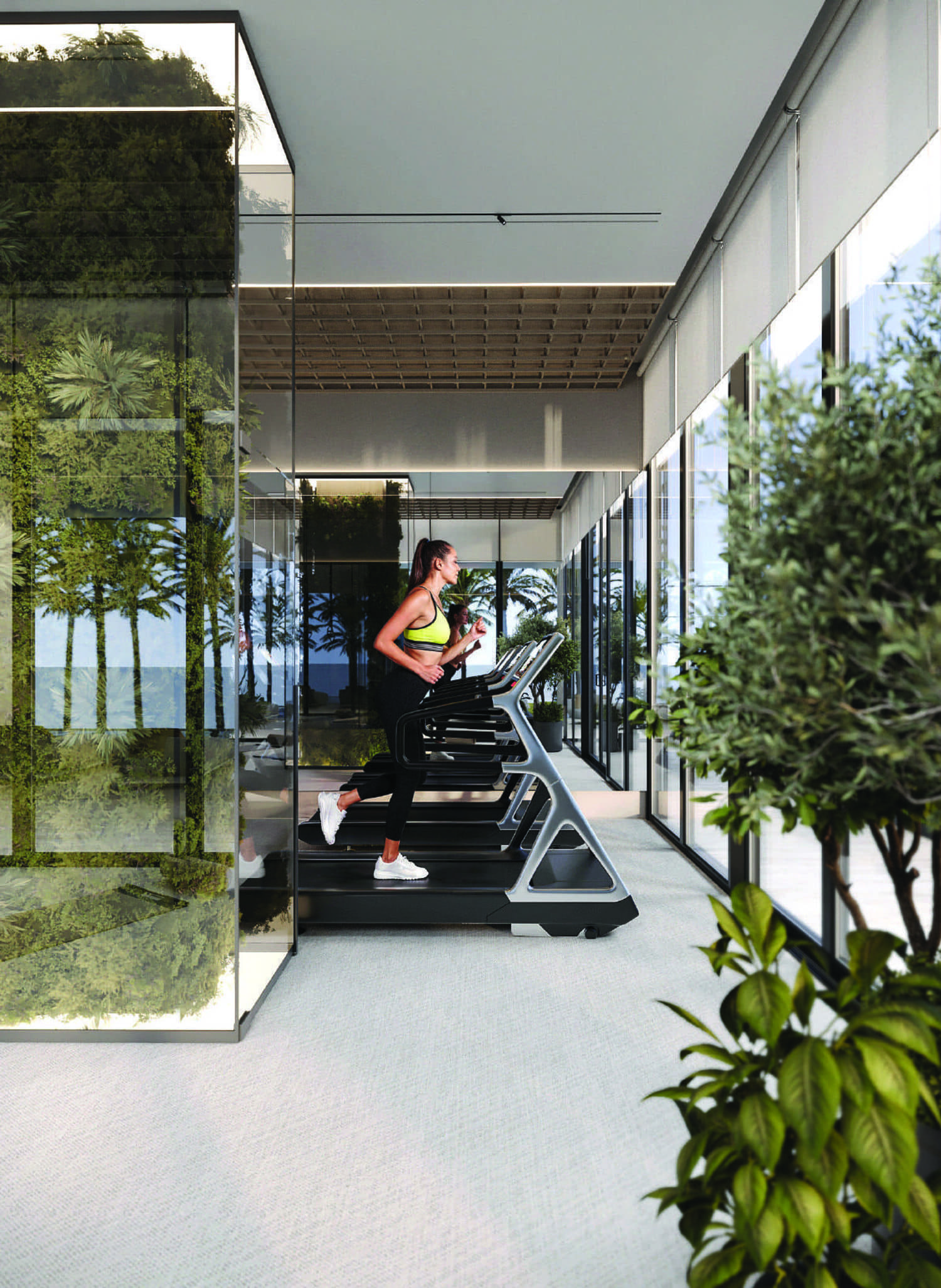 Indoor Gym and Yoga Zone amenity image