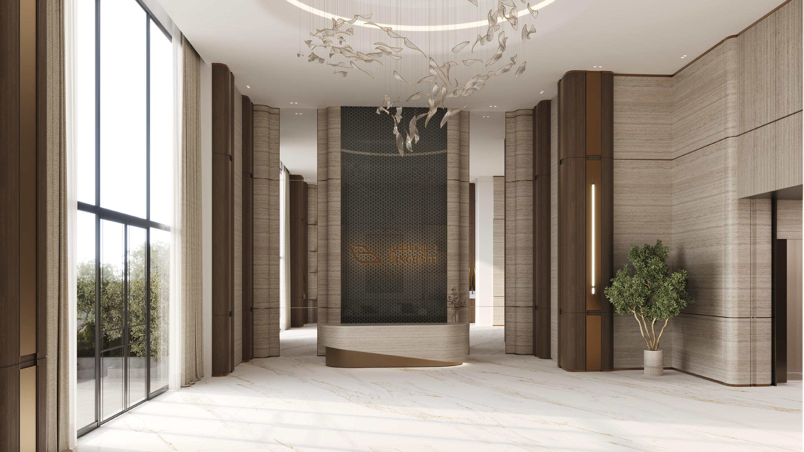 Binghatti Hillviews lobby 1